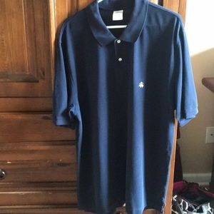Brooks Brothers navy blue polo shirt. Like new.